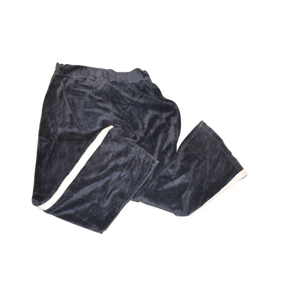 Nike Midnight Blue Velour Track Pants with White Side Stripe – Women’s Medium - Picture 3 of 4